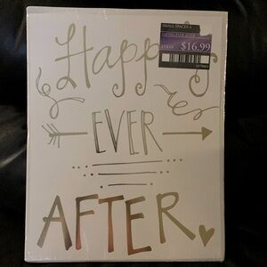 Wedding Display Sign- “Happy Ever After” 11x14